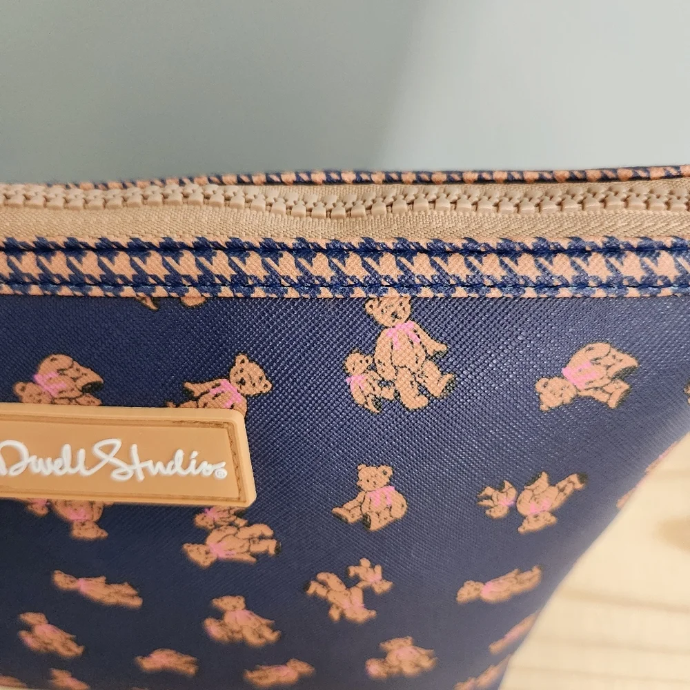 Dwell Studio navy pouch
