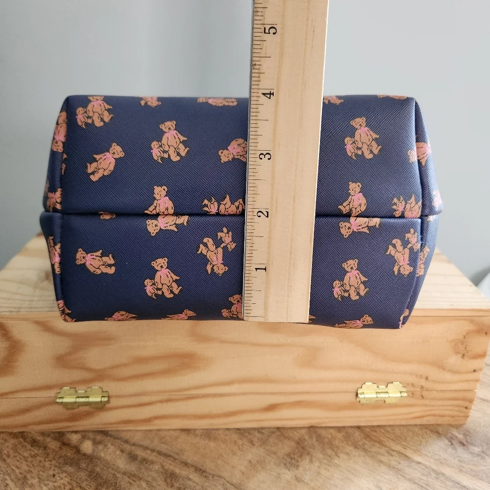 Dwell Studio navy pouch