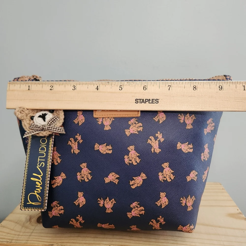 Dwell Studio navy pouch