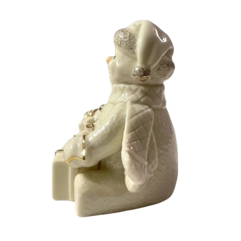 Lenox Snowman Snowy Gift Retired Vintage Christmas Decor Collectible Ornaments