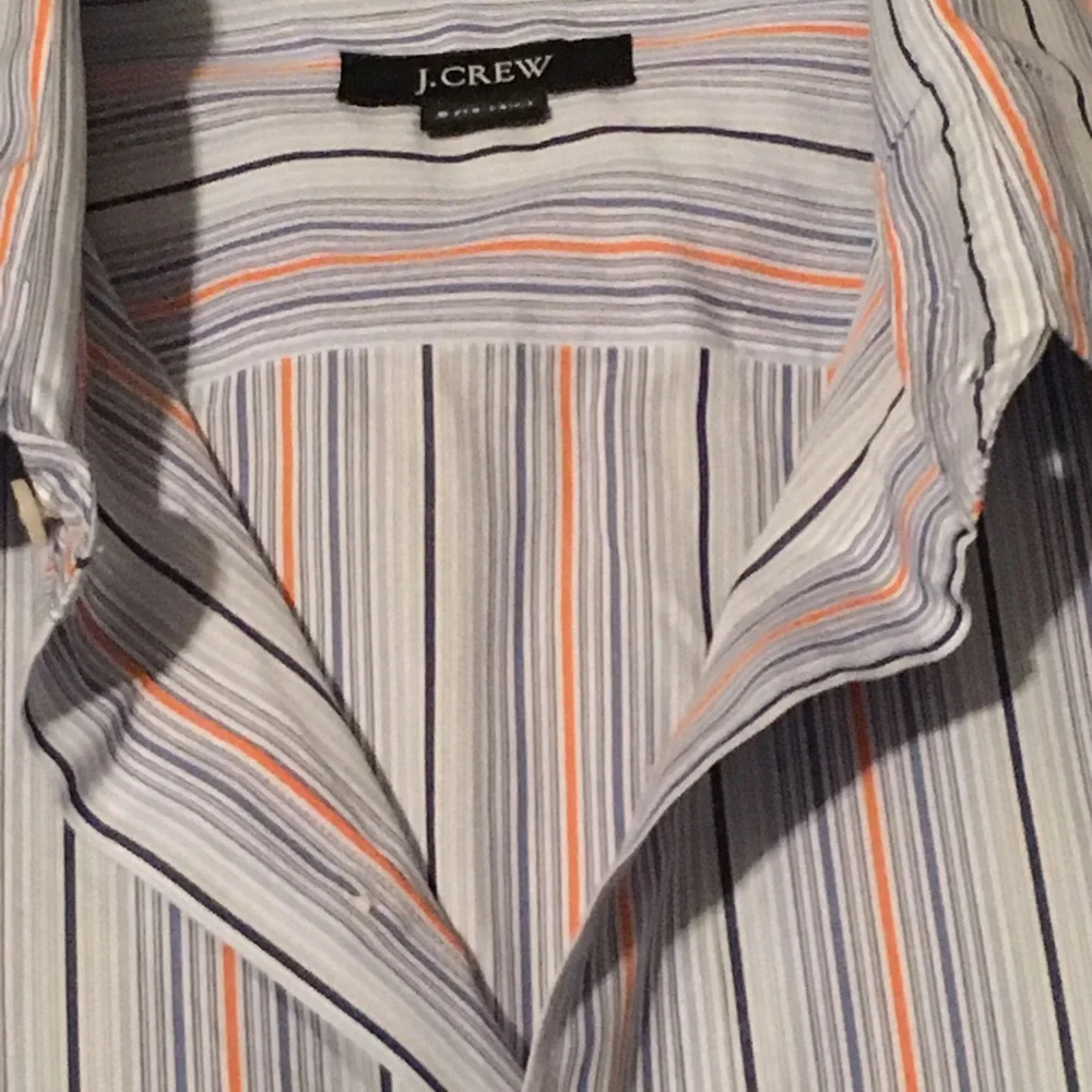J. Crew long sleeve button down‎ stripe dress shirt