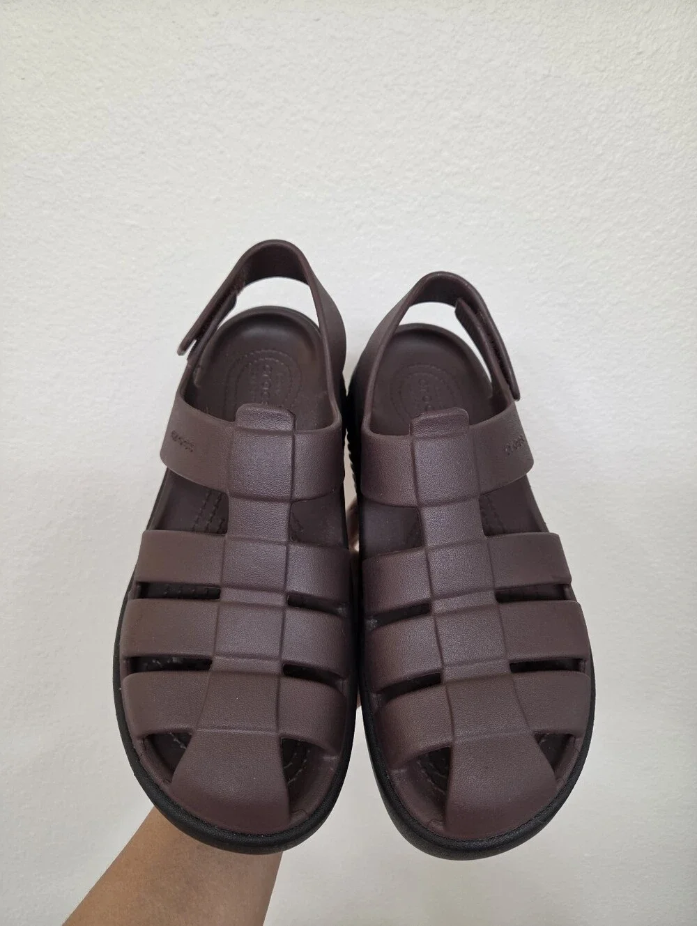 CROCS chunky platform