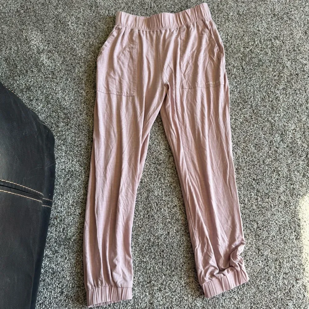 Fabletics by Kate Hudson Women’s Size XS RestoreKnit Tapered Pants Pull On pink