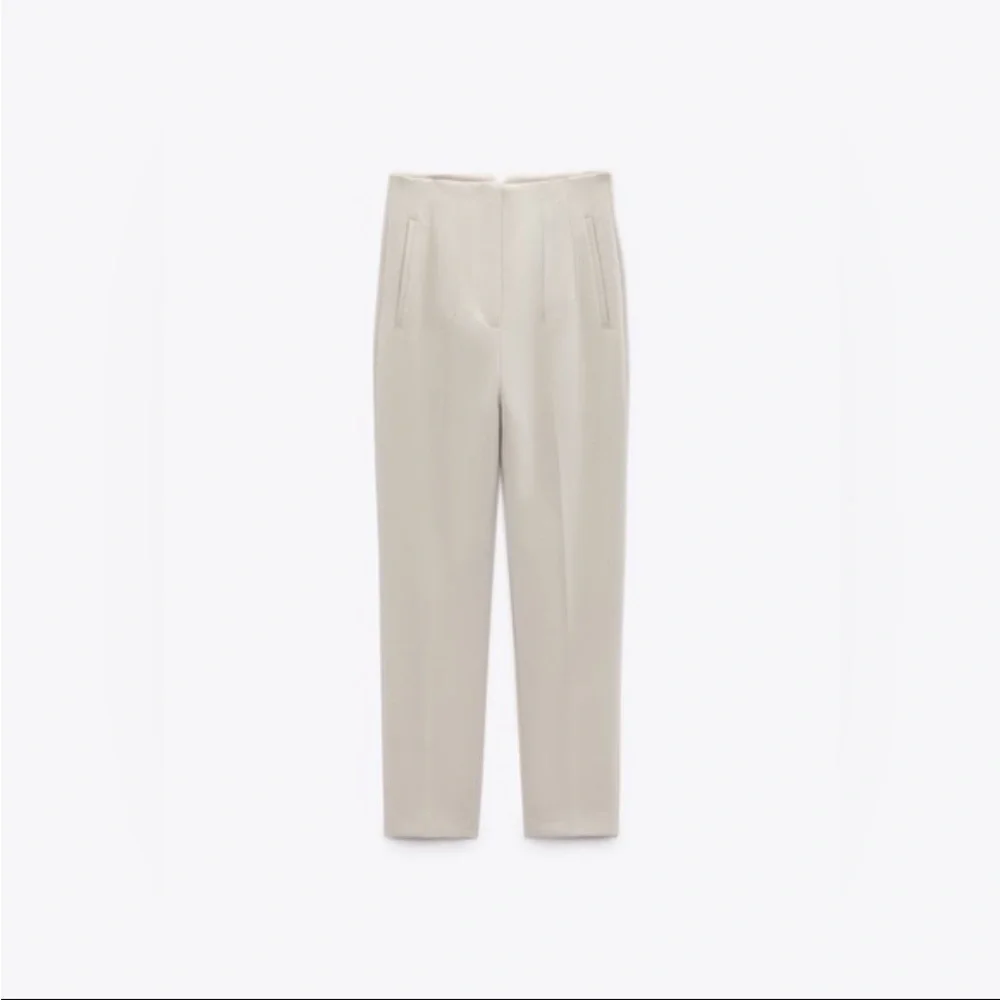Zara slit crease leg
