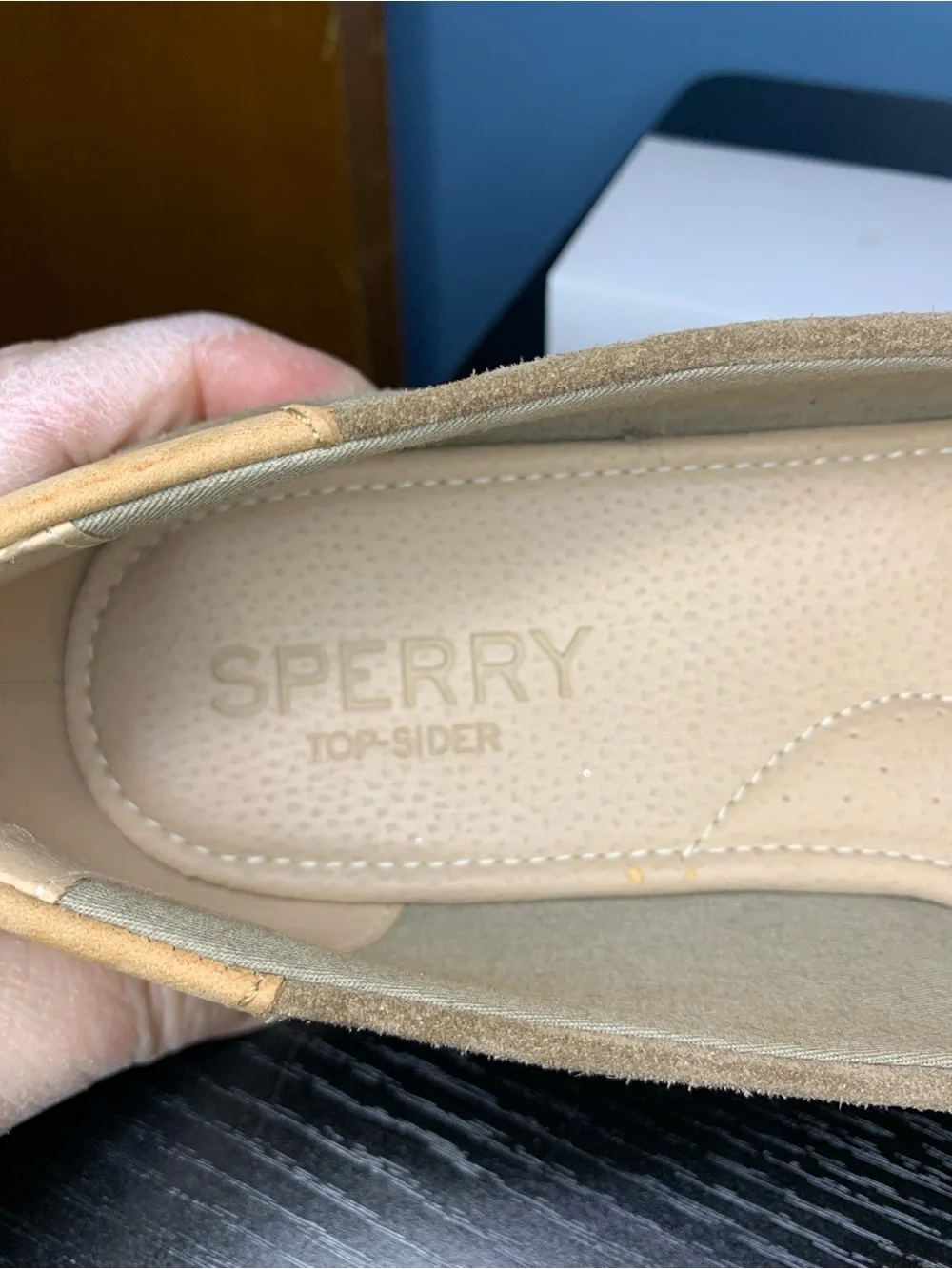 Sperry soft suede