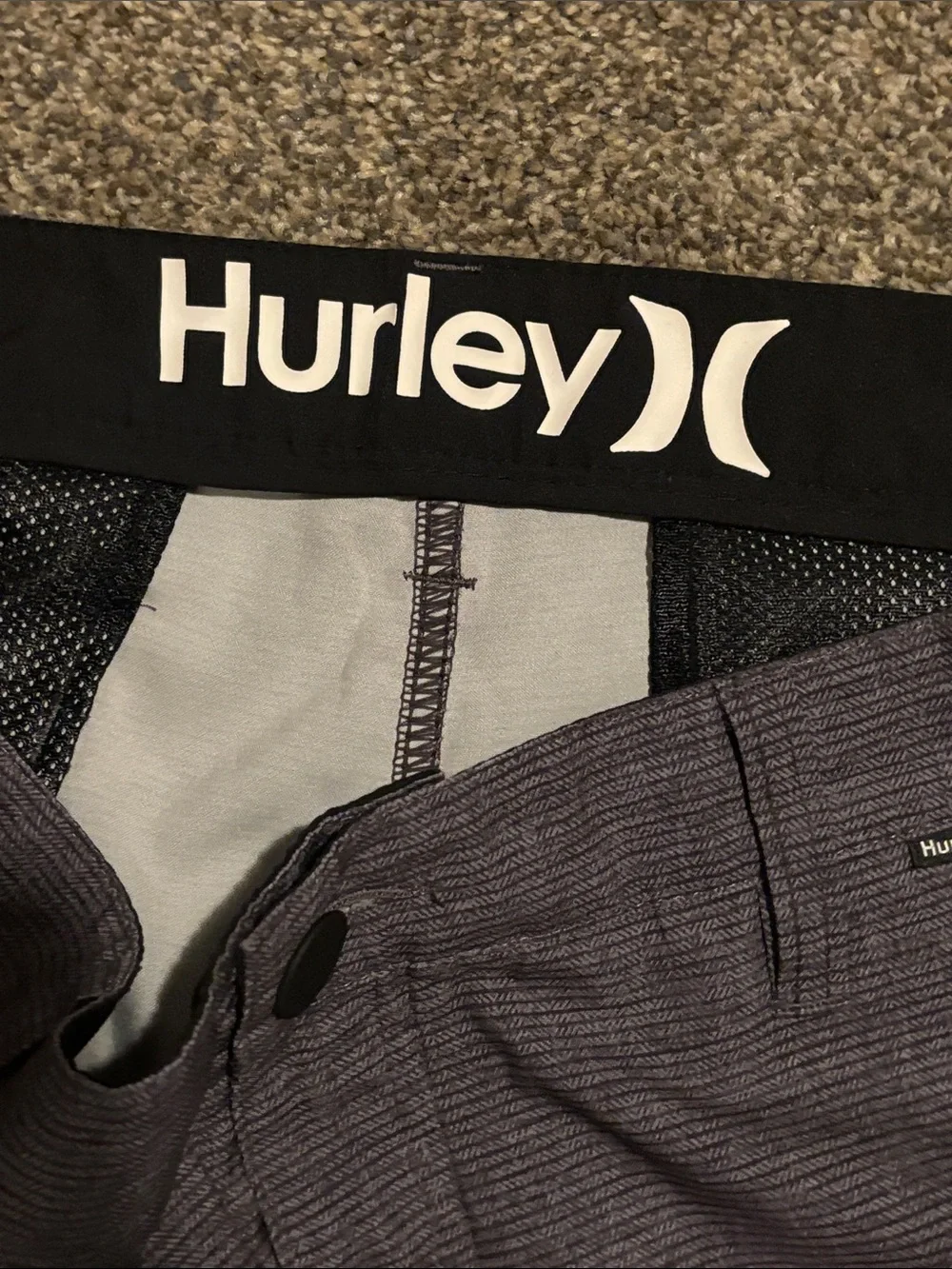 Hurley flat front