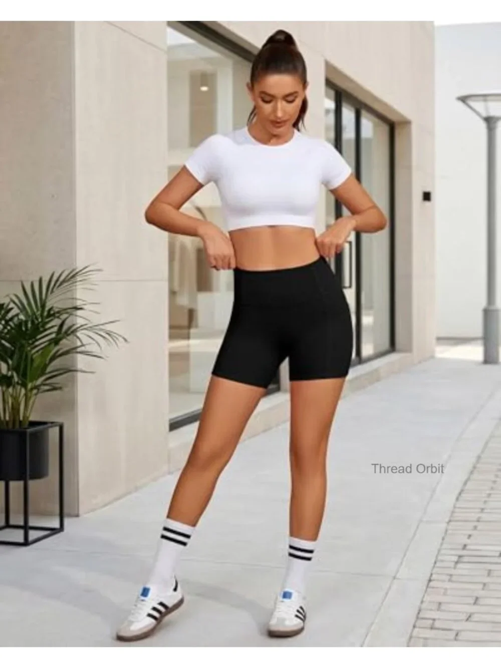 N/A biker shorts