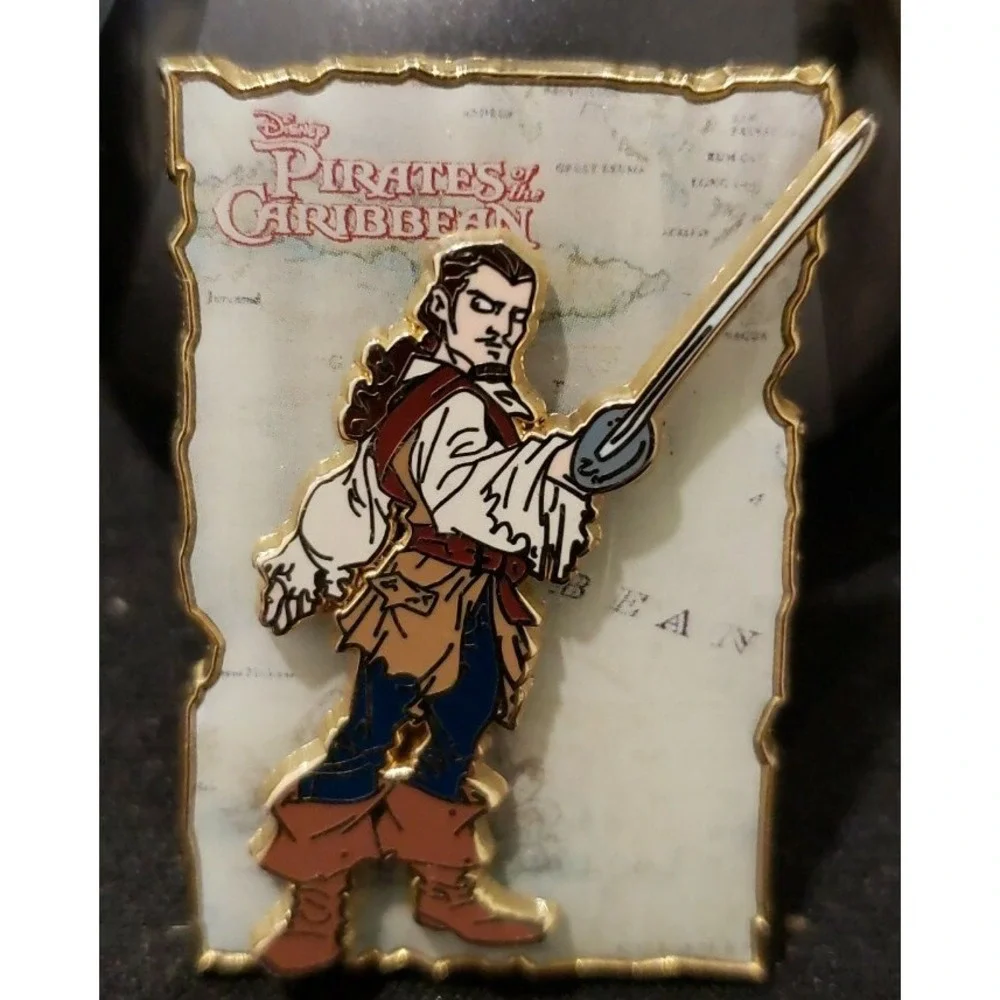 Disney Pirates Will Turner AP Preproduction Sample Artist Proof LE ‎ Pin 00022