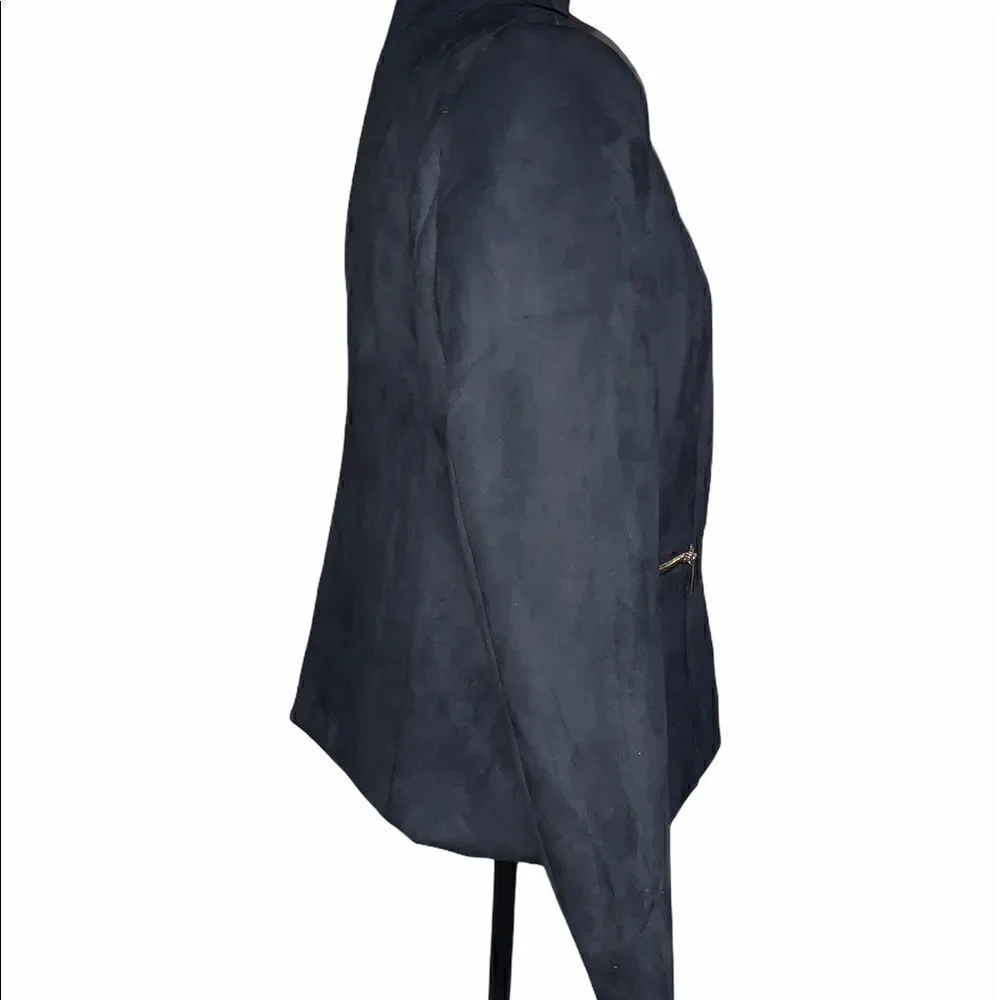 Carmen Marc Valvo black faux