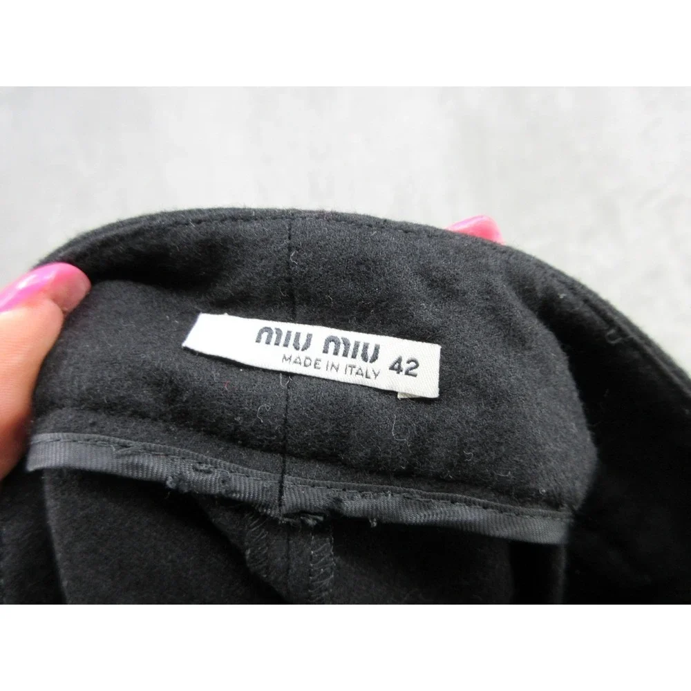Miu Miu black wool