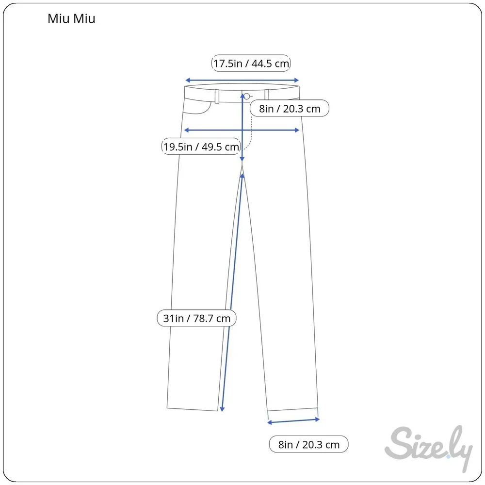 Miu Miu black wool