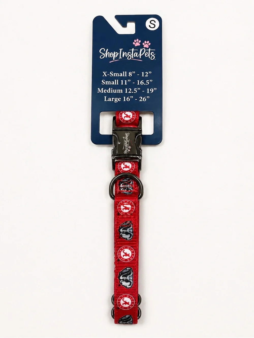 Alabama Crimson Tide Dog Collar - Small
