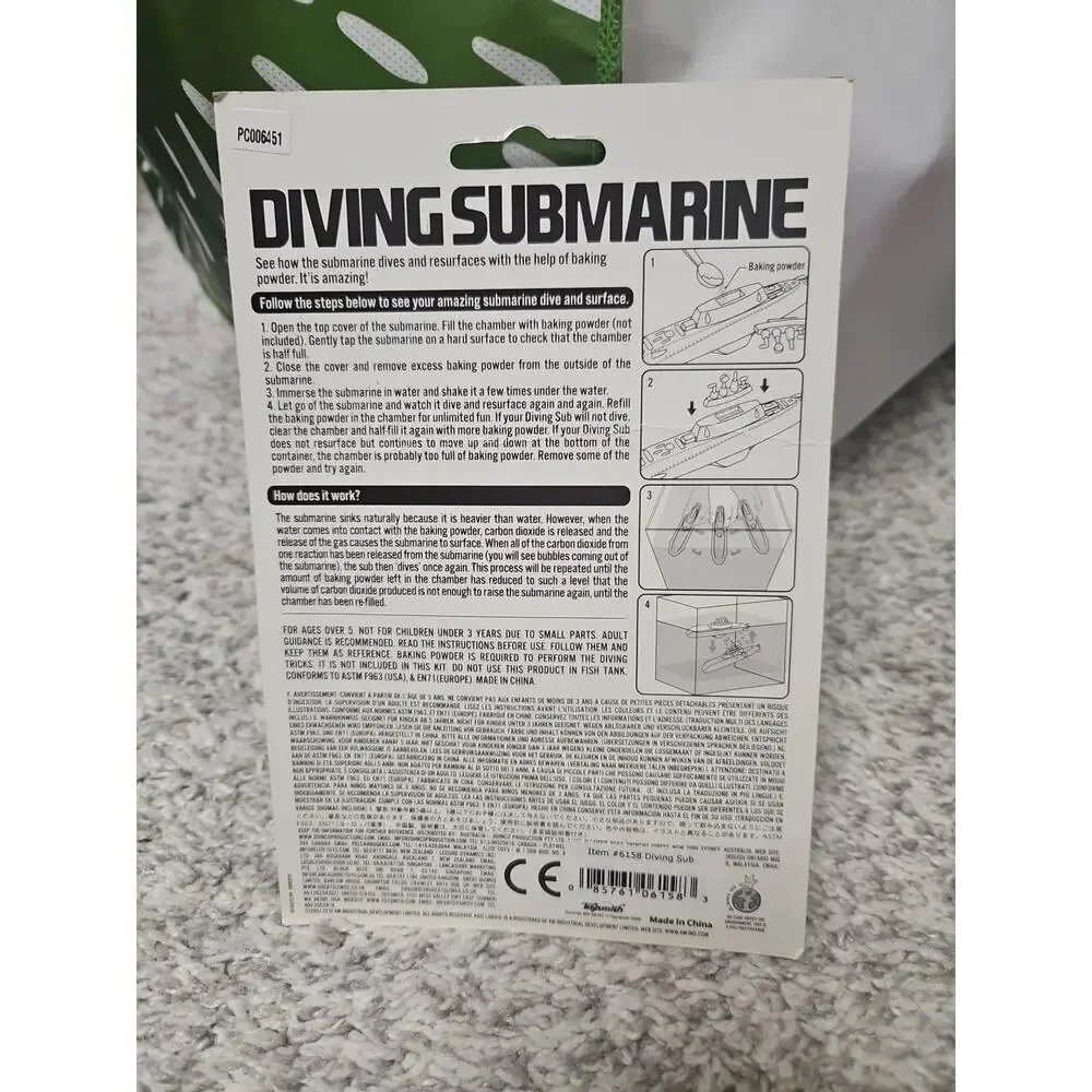 4M diving submarine
