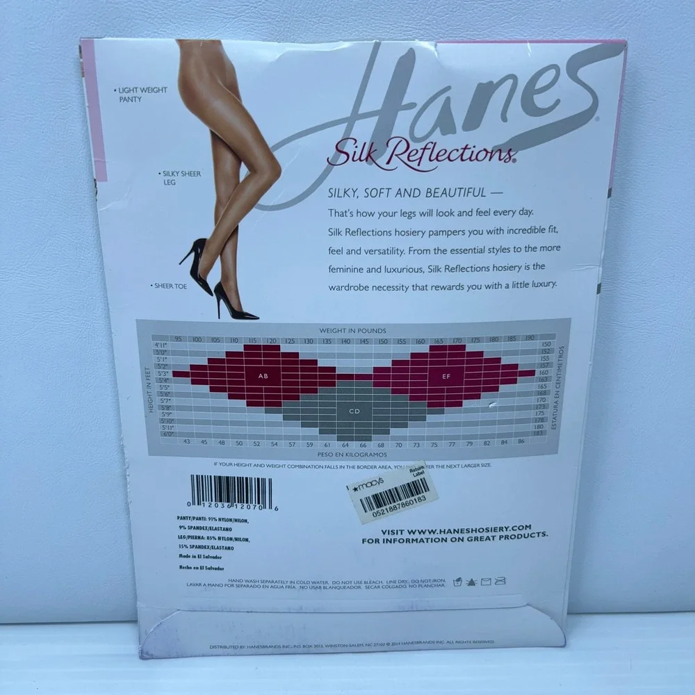 Hanes silk reflections