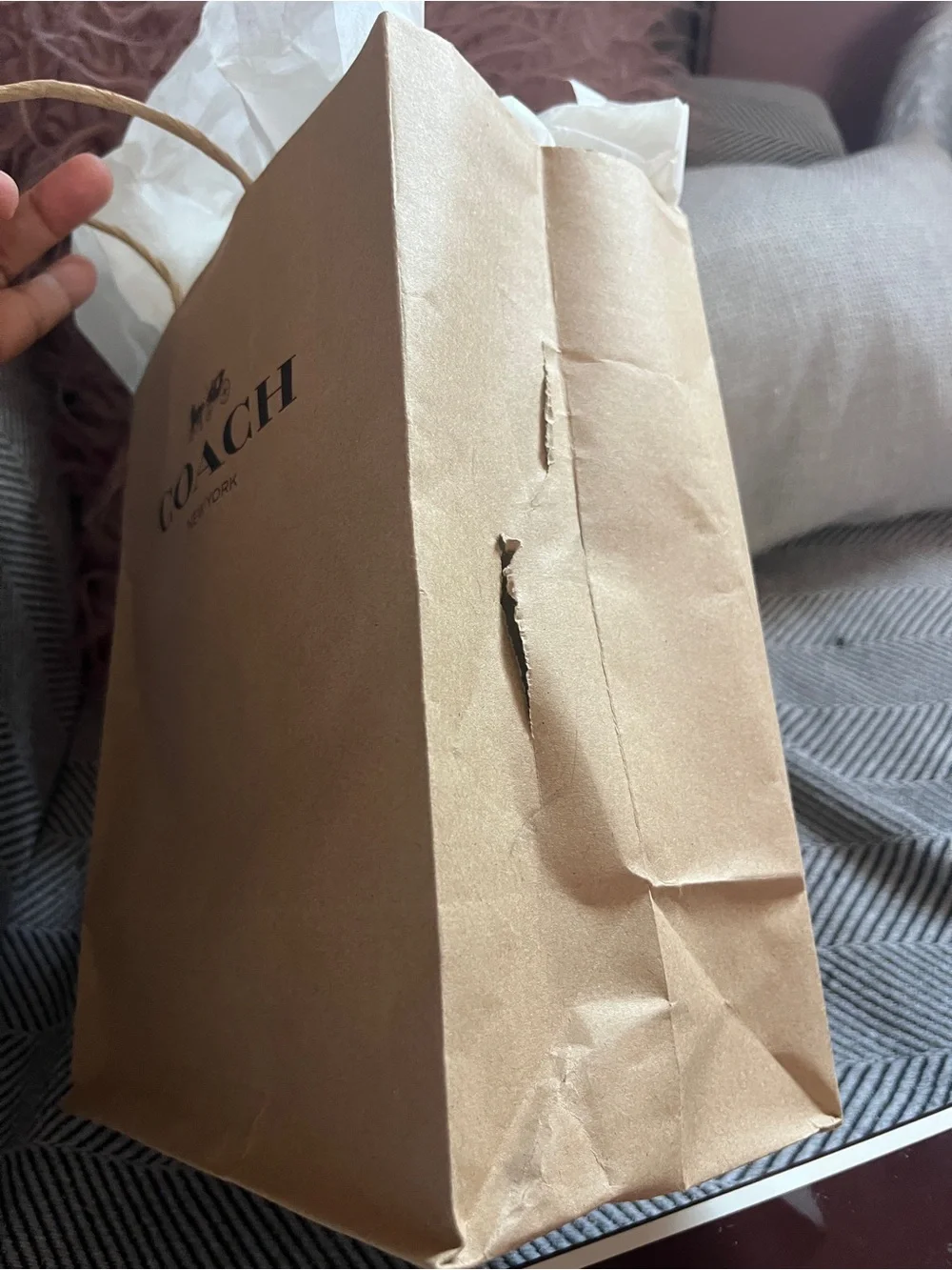 Coach branded gift