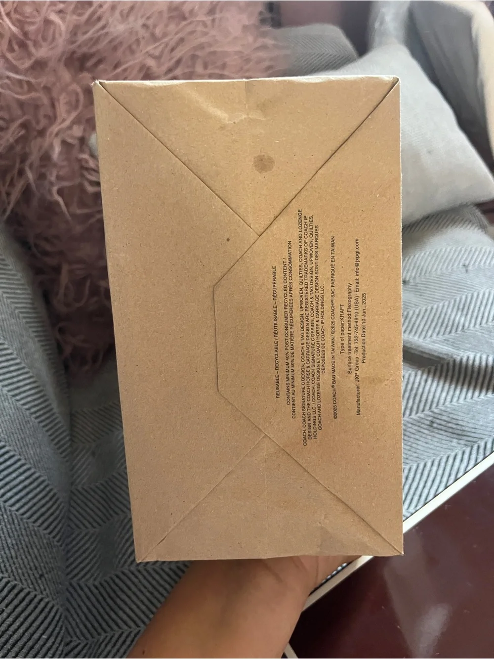 Coach branded gift