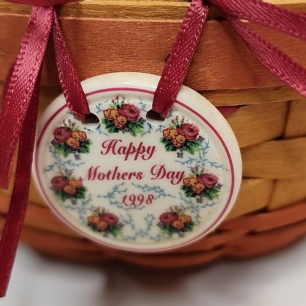 Longaberger branded handwoven