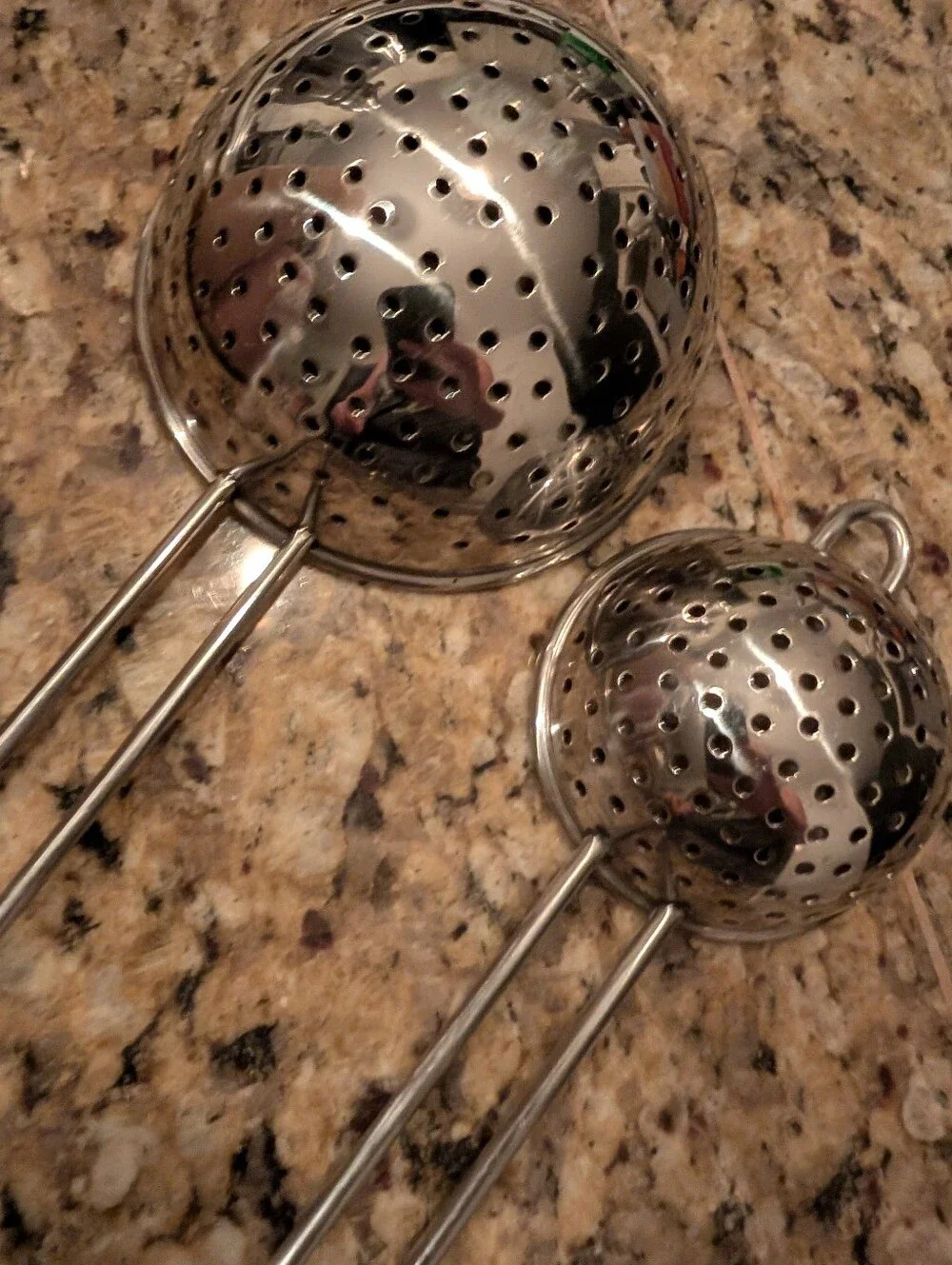 Set Of Two Unique Strainers