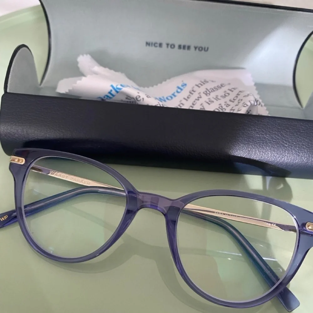 Women's Warby Parker Fara Eyeglasses, Iris Crystal with Riesling