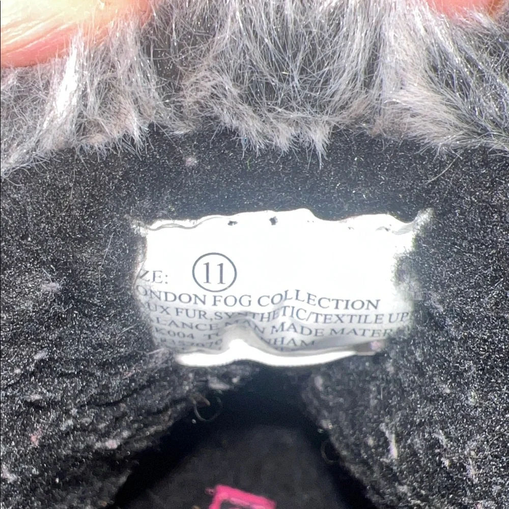 London Fog cozy boots