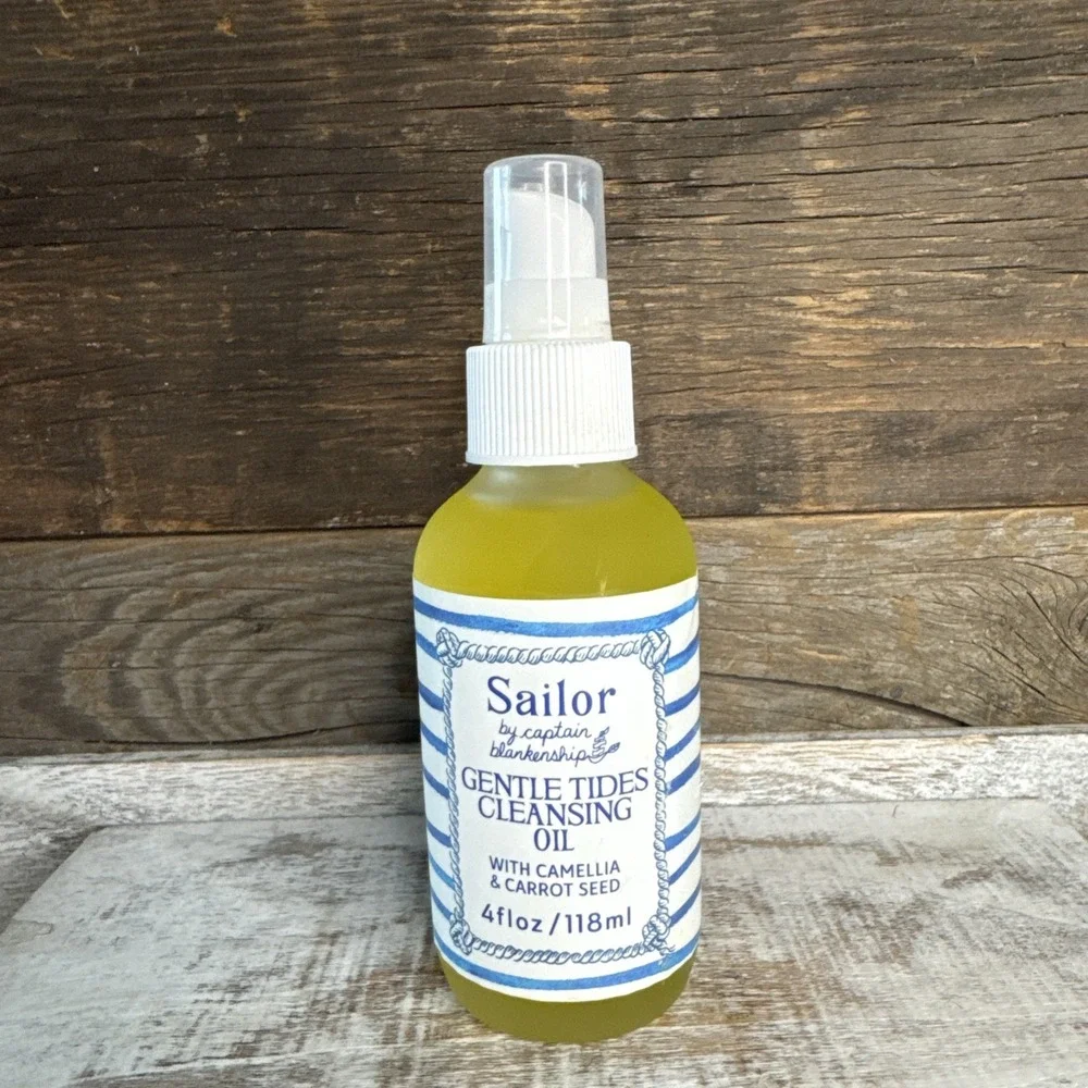 Sailor by captain blankenship Gentle Tides Cleansing Oil 4 Fl‎ Oz | MSRP = $24