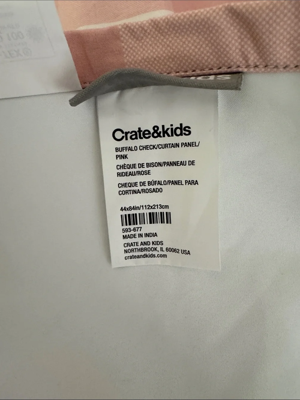 Crate&Barrel lightweight buffalo