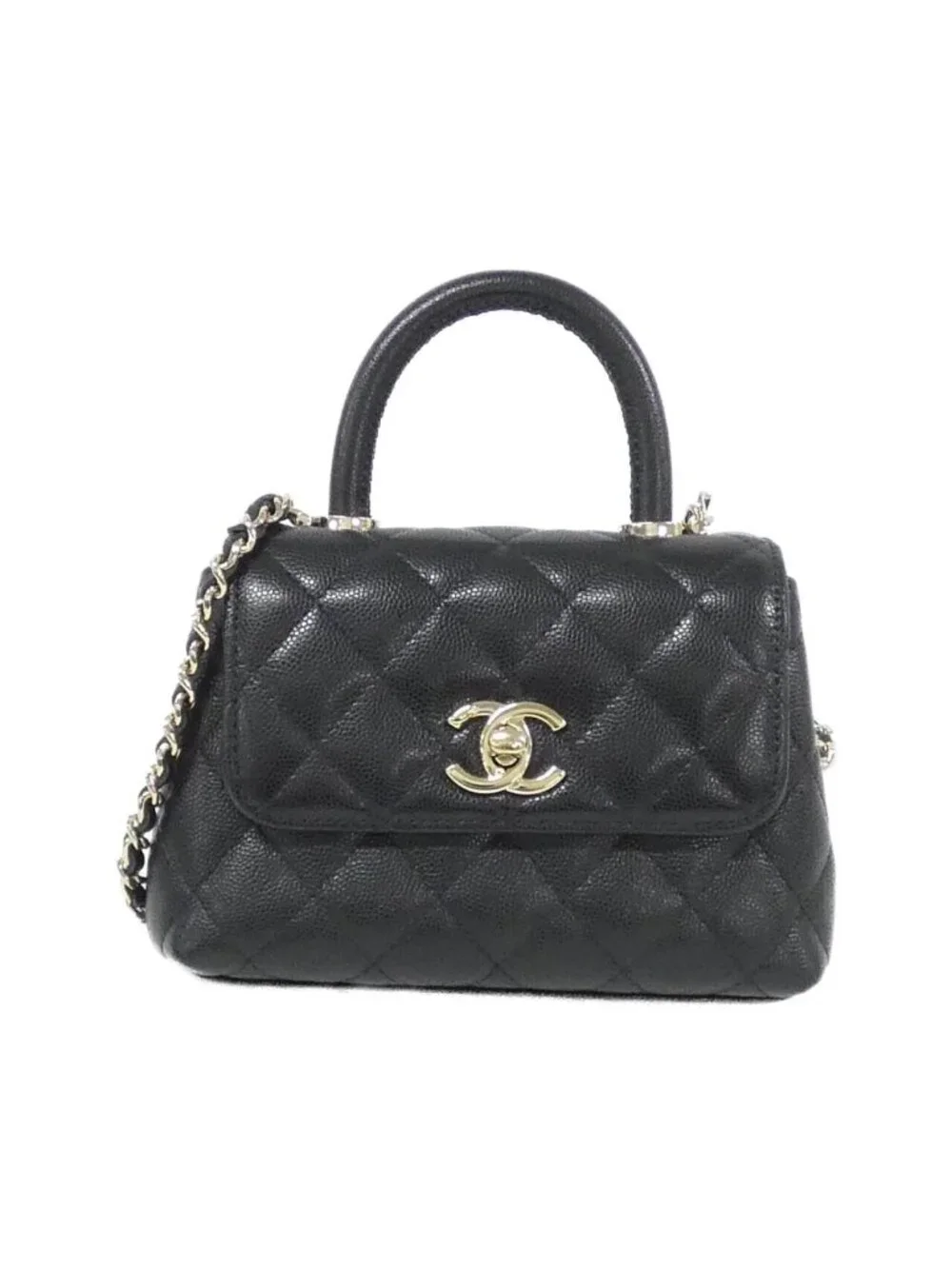 Chanel Chain Clutch Black