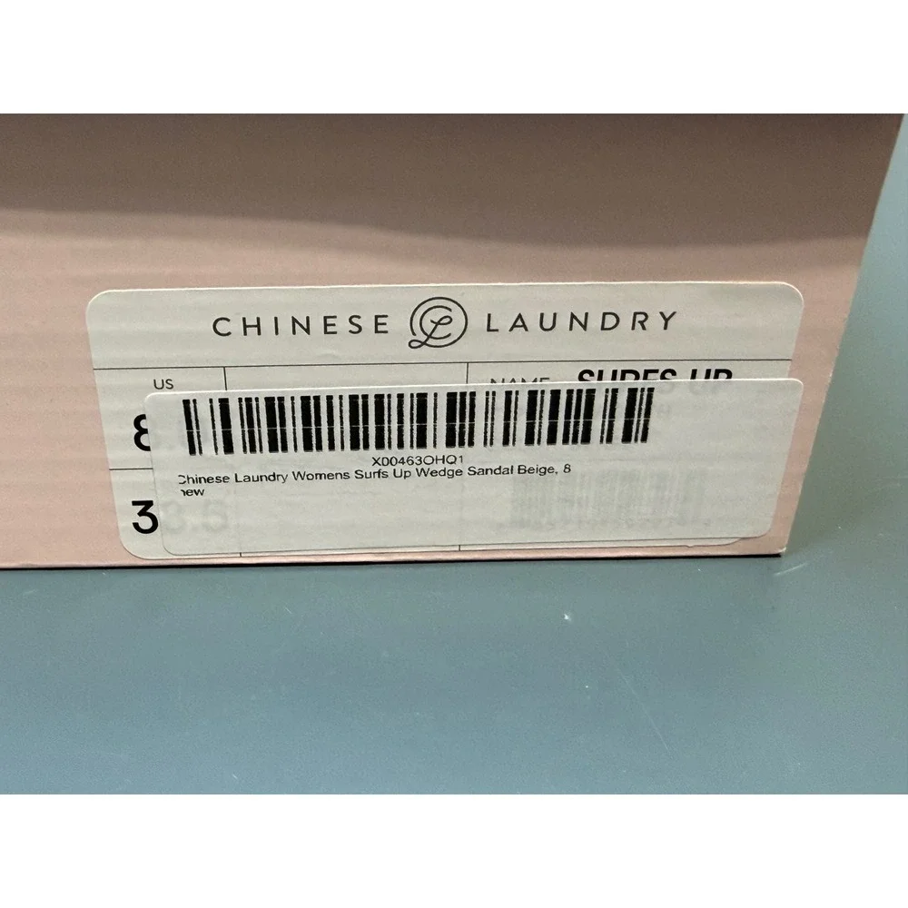 Chinese Laundry wedges upper