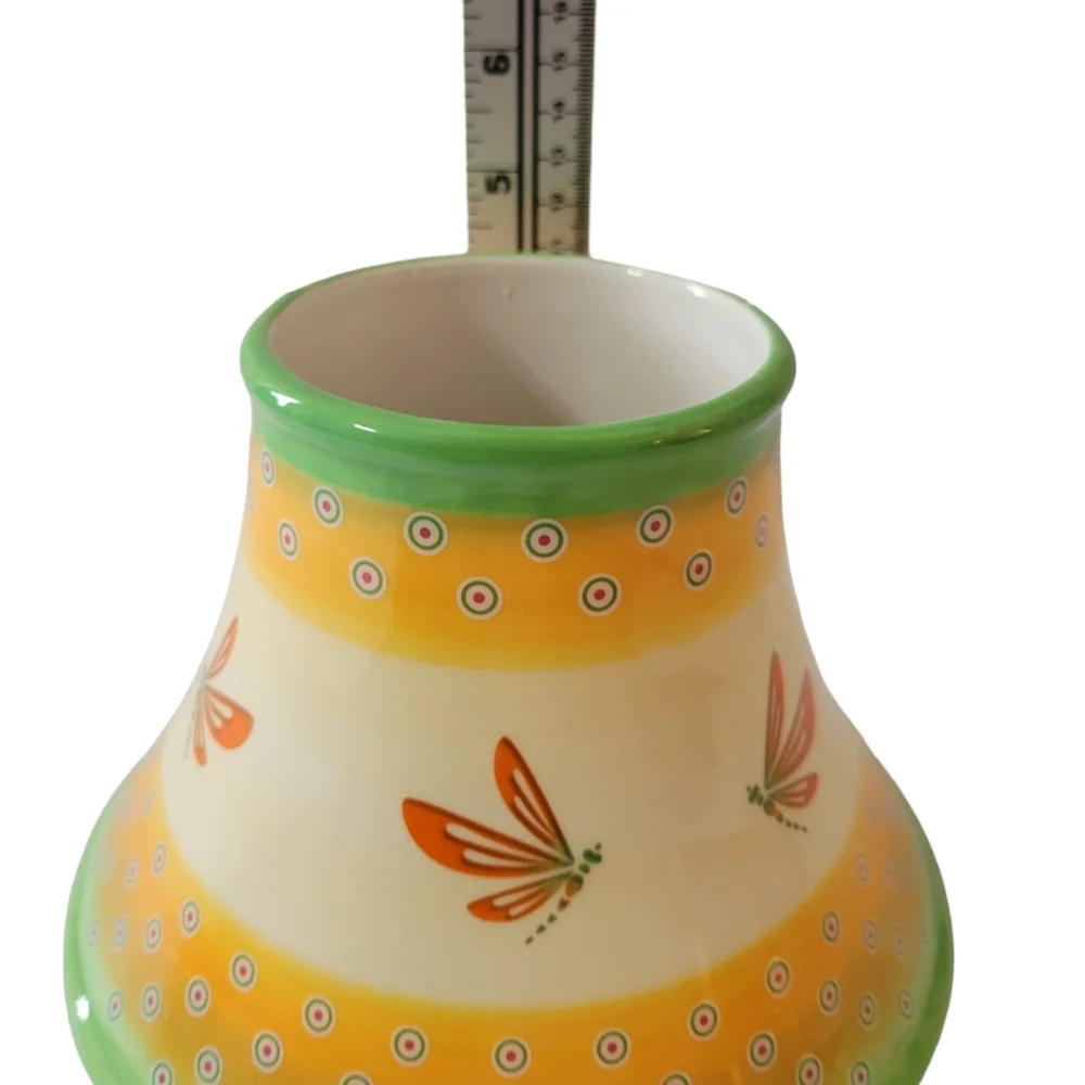 Yankee Candle green orange