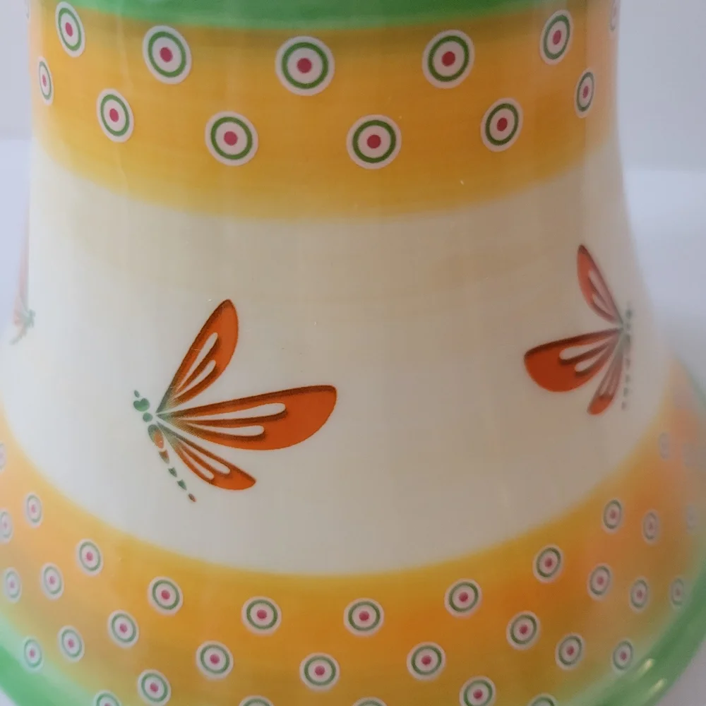 Yankee Candle green orange