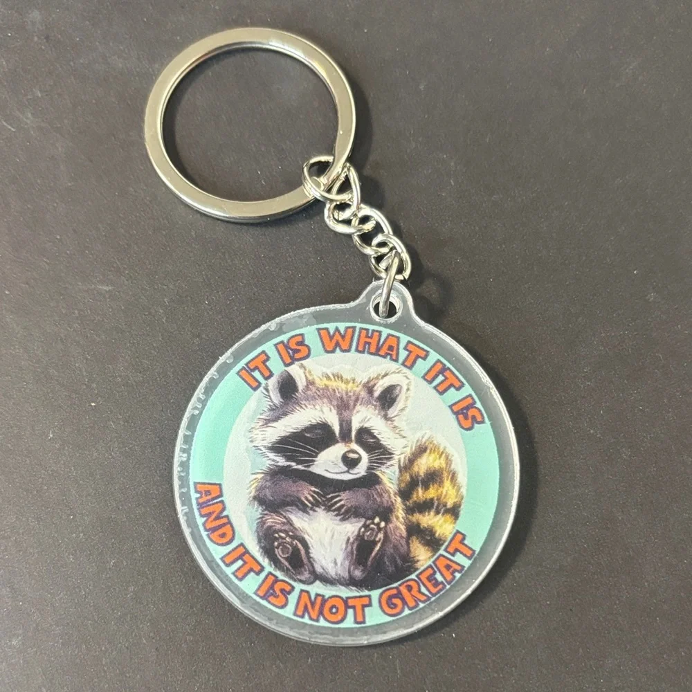 AWESOME 🔥raccoon emotional