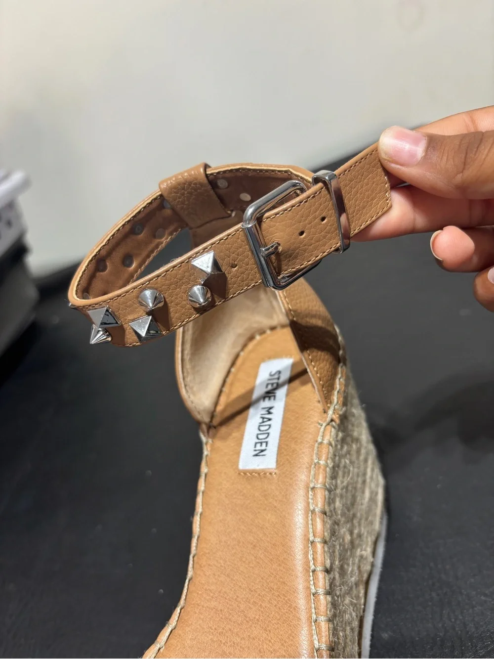 Steve Madden tan leather