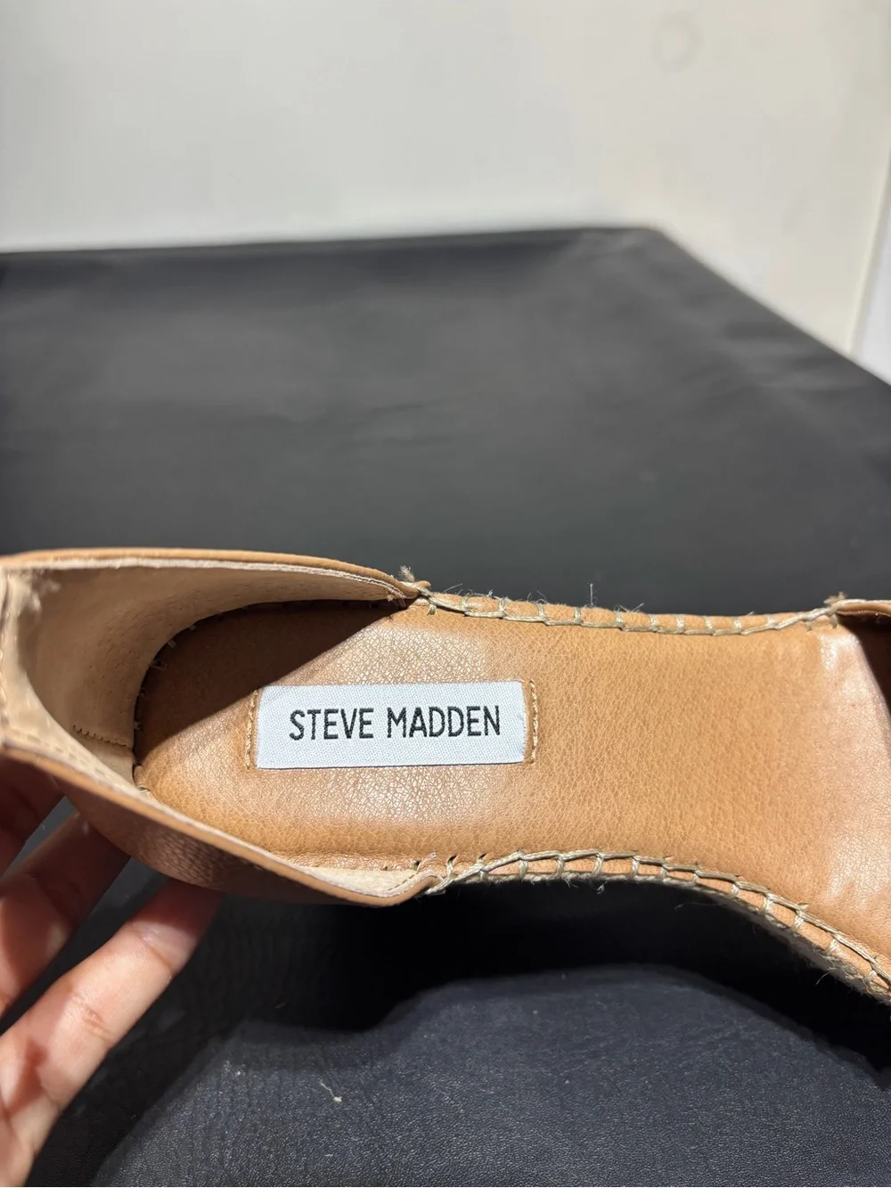 Steve Madden tan leather