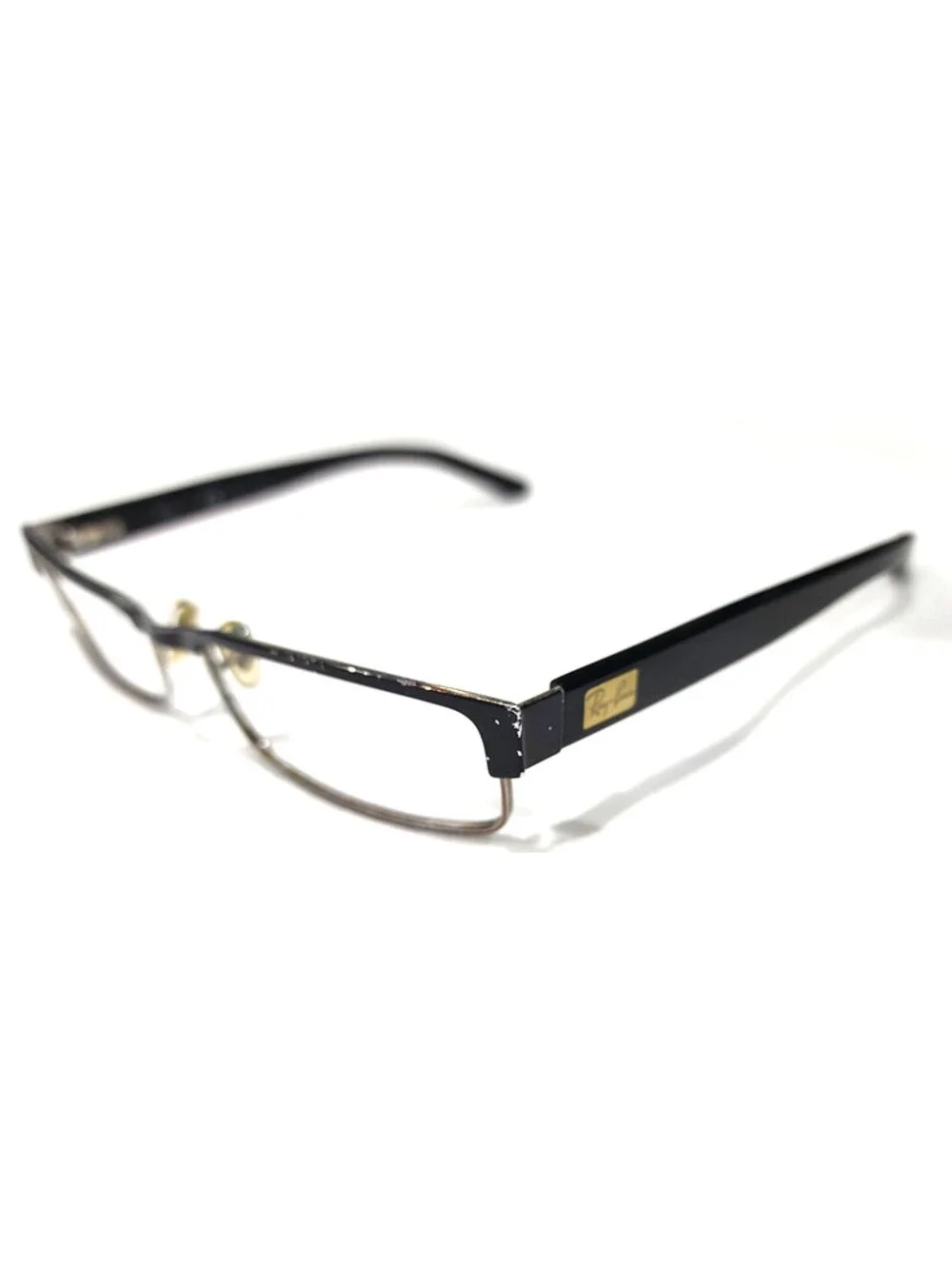 Ray Ban RB6169 2502 Black Metal Eyeglasses Frame 52-16 140 Read