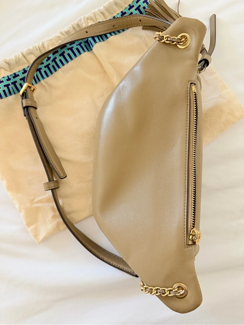 Tory Burch quilted leather