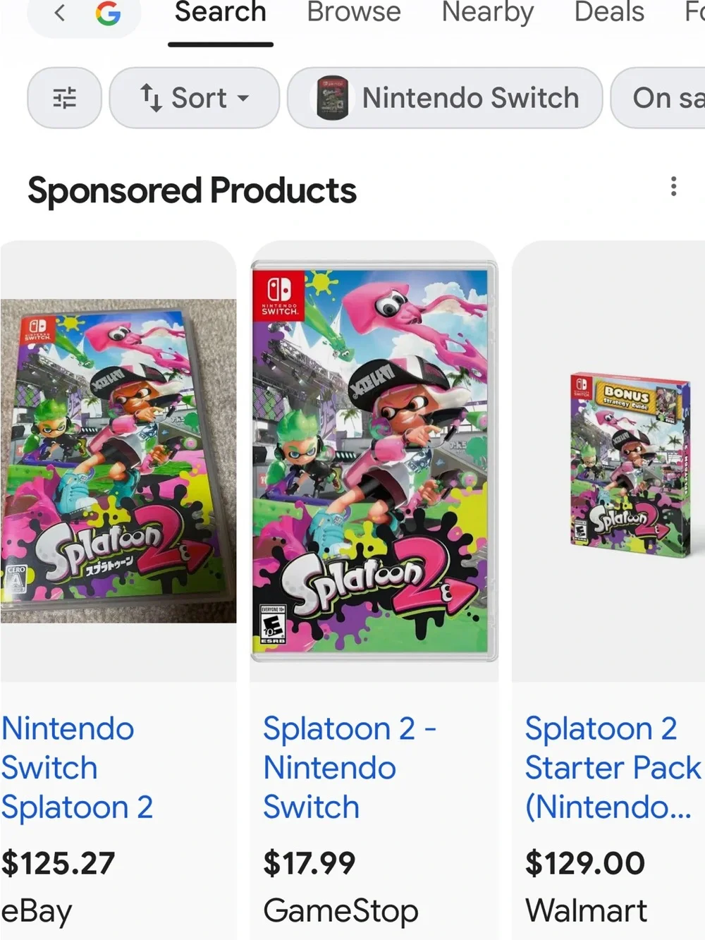Nintendo bright turquoise