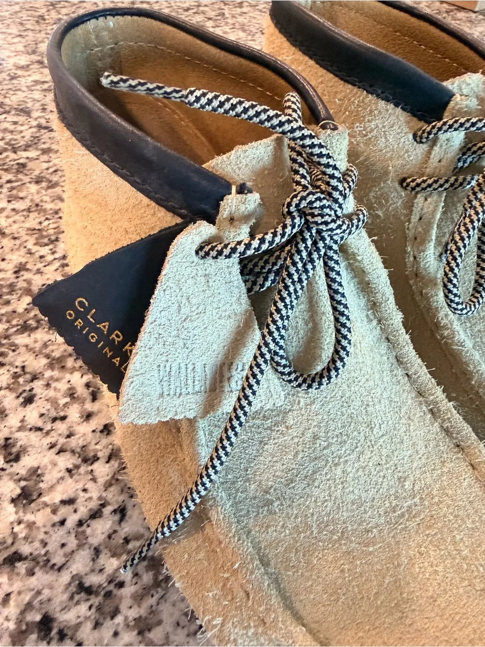 Clarks soft suede