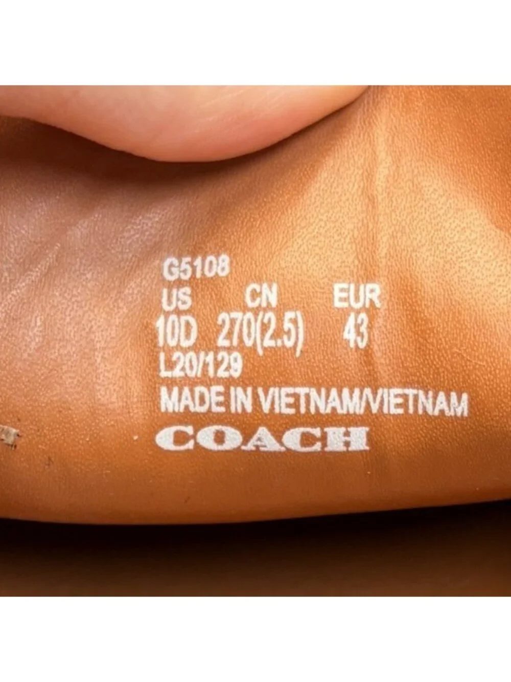 Coach please review
