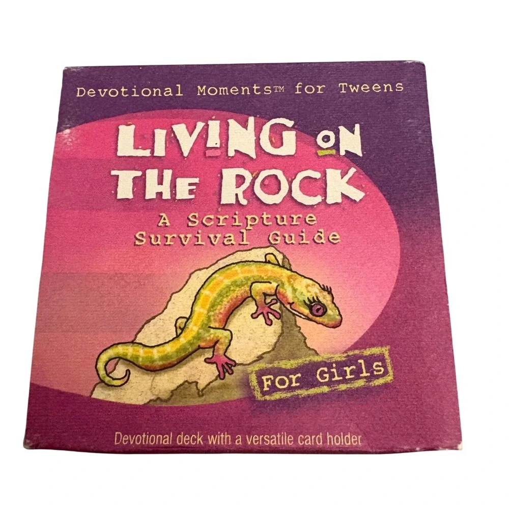 Living on the Rock Devotional Moments for Tweens Girls‎ Scripture Survival Guide