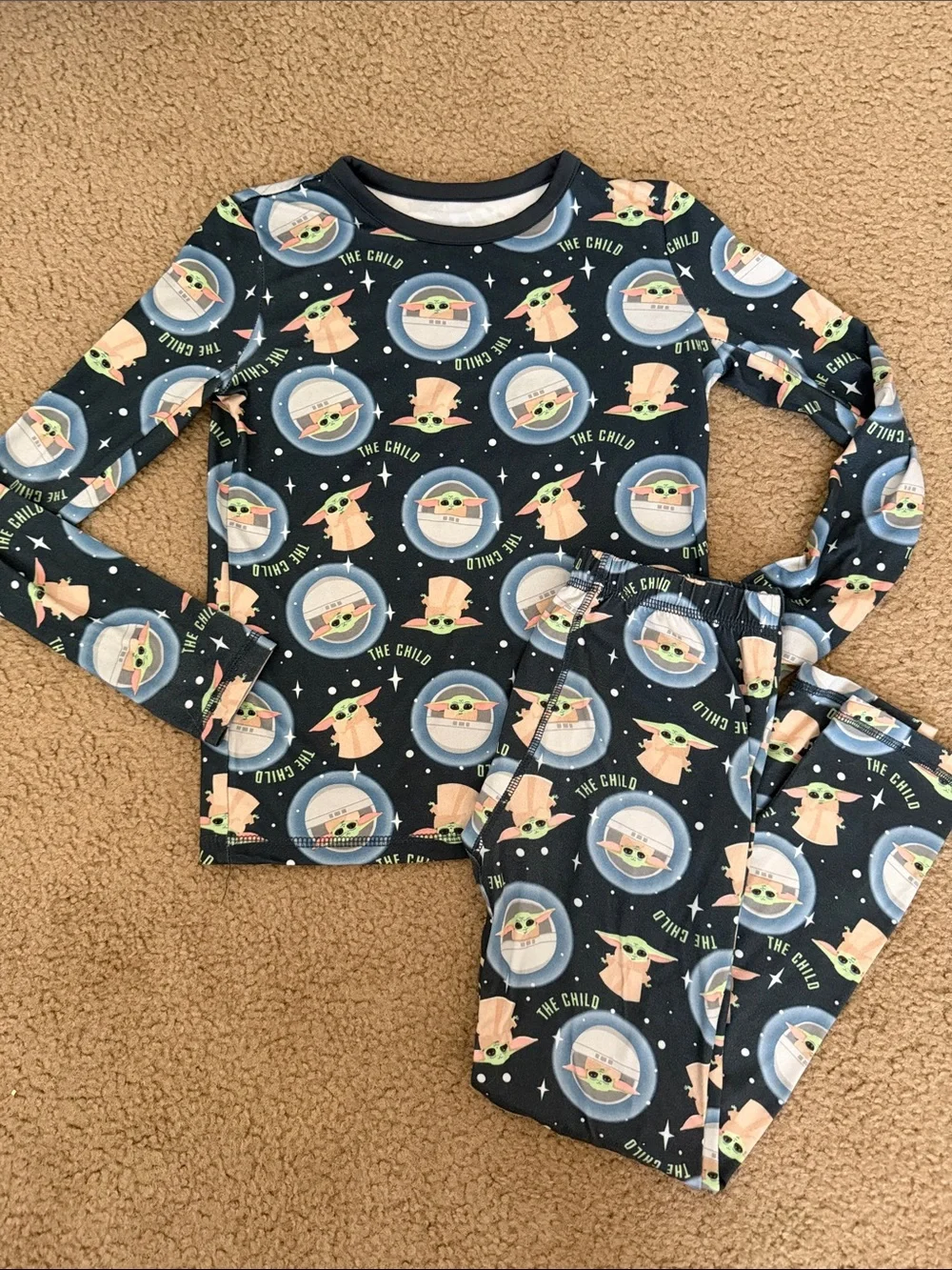 Star Wars Mandalorian The Child Kids Pajama Set