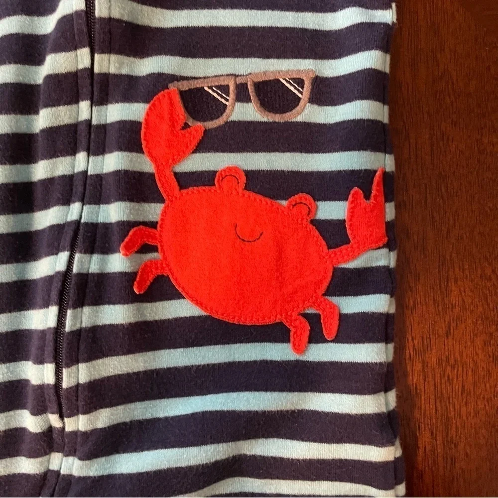 Carters blue stripped