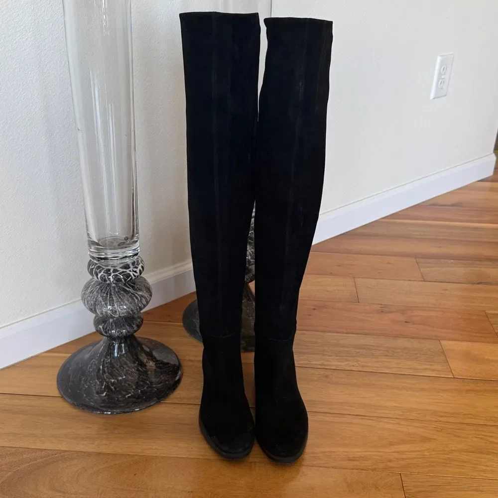 Tory Burch microfiber tall