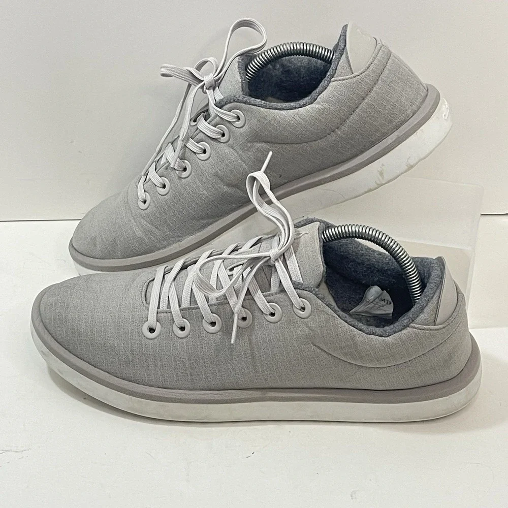 Allbirds Wool Piper Woven Shoes Men's US‎ Size 11 Pewter Gray