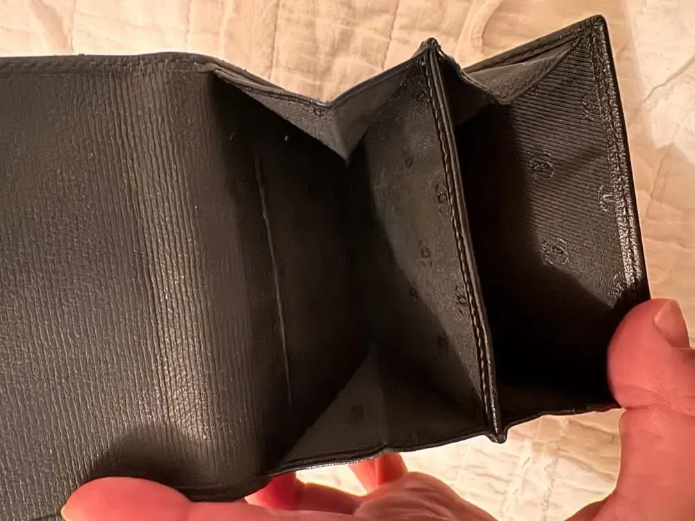 CHANEL trifold compact
