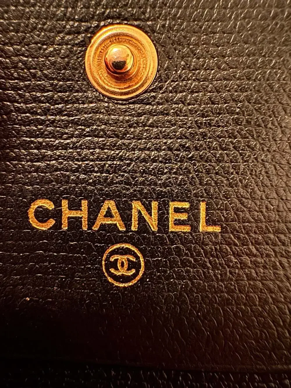 CHANEL trifold compact