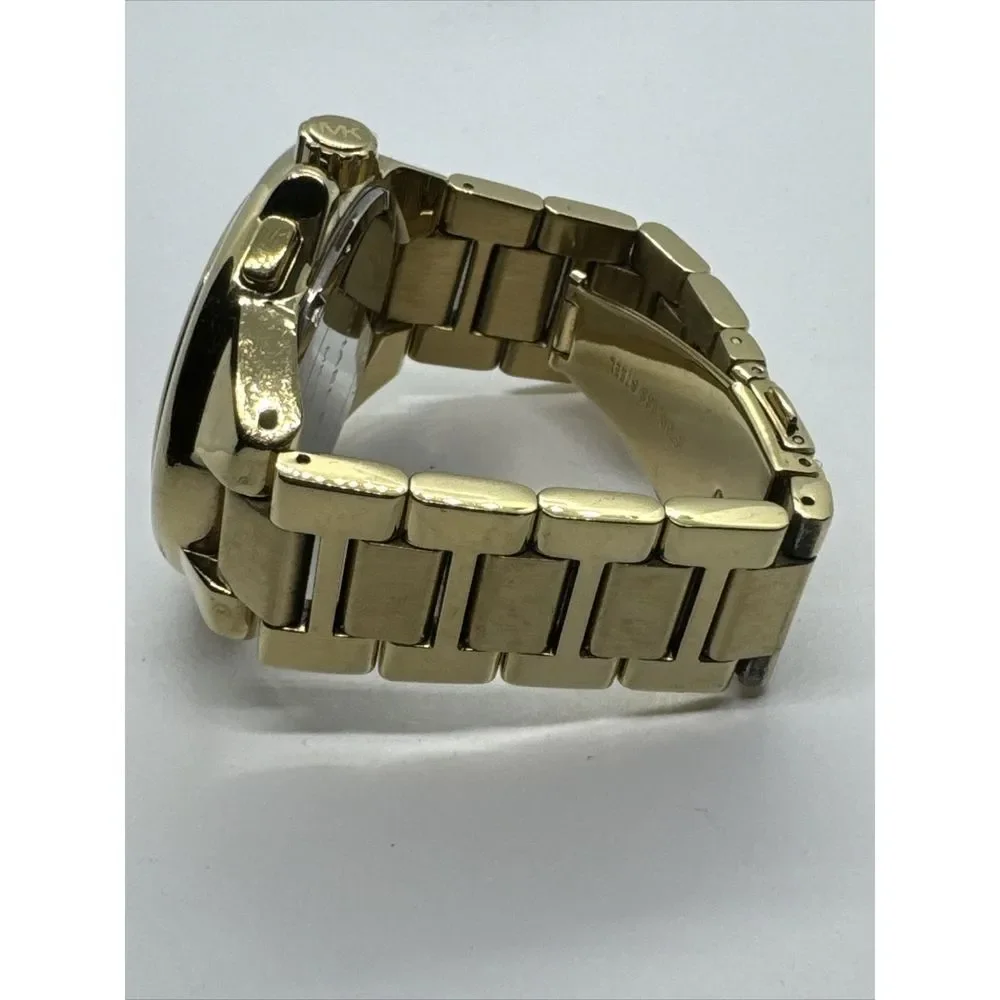 Michael Kors Camille MK5635 Women Gold Stainless Steel Dial Quartz Watch JNA762
