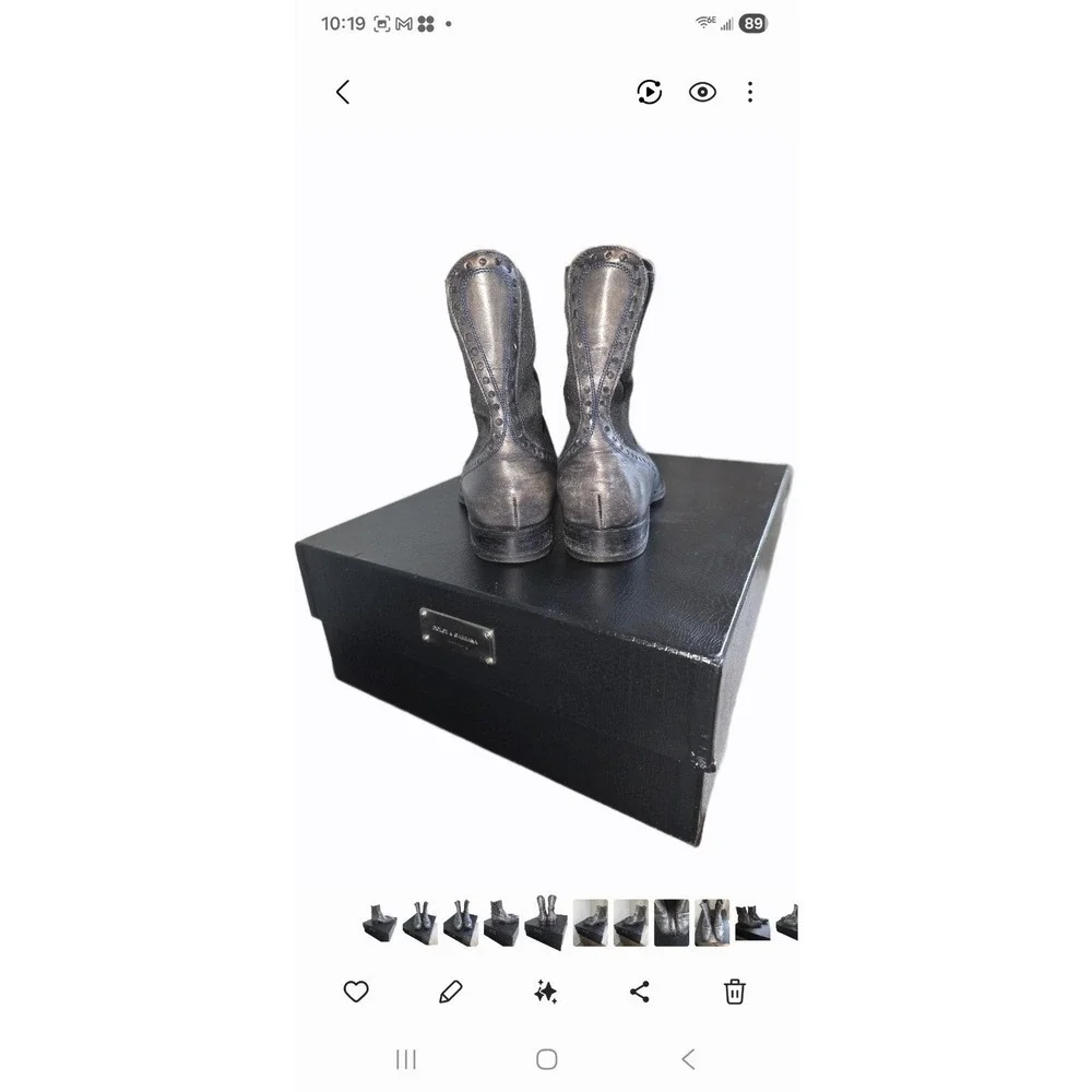 Dolce & Gabbana packaging item damaged