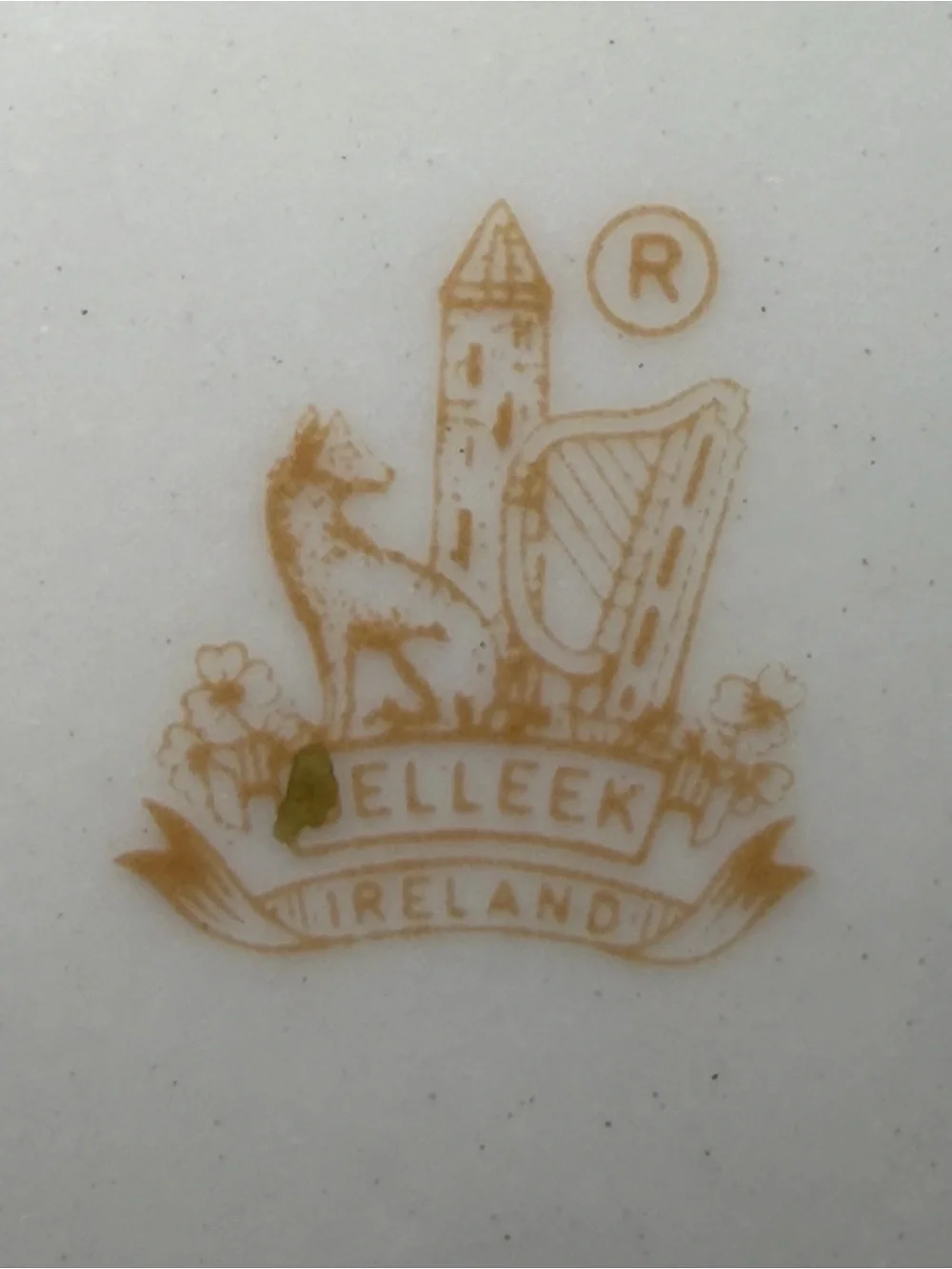 Belleek vintage shamrock