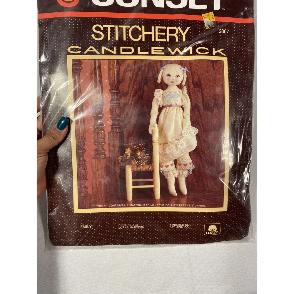Sunset Stitchery kit making