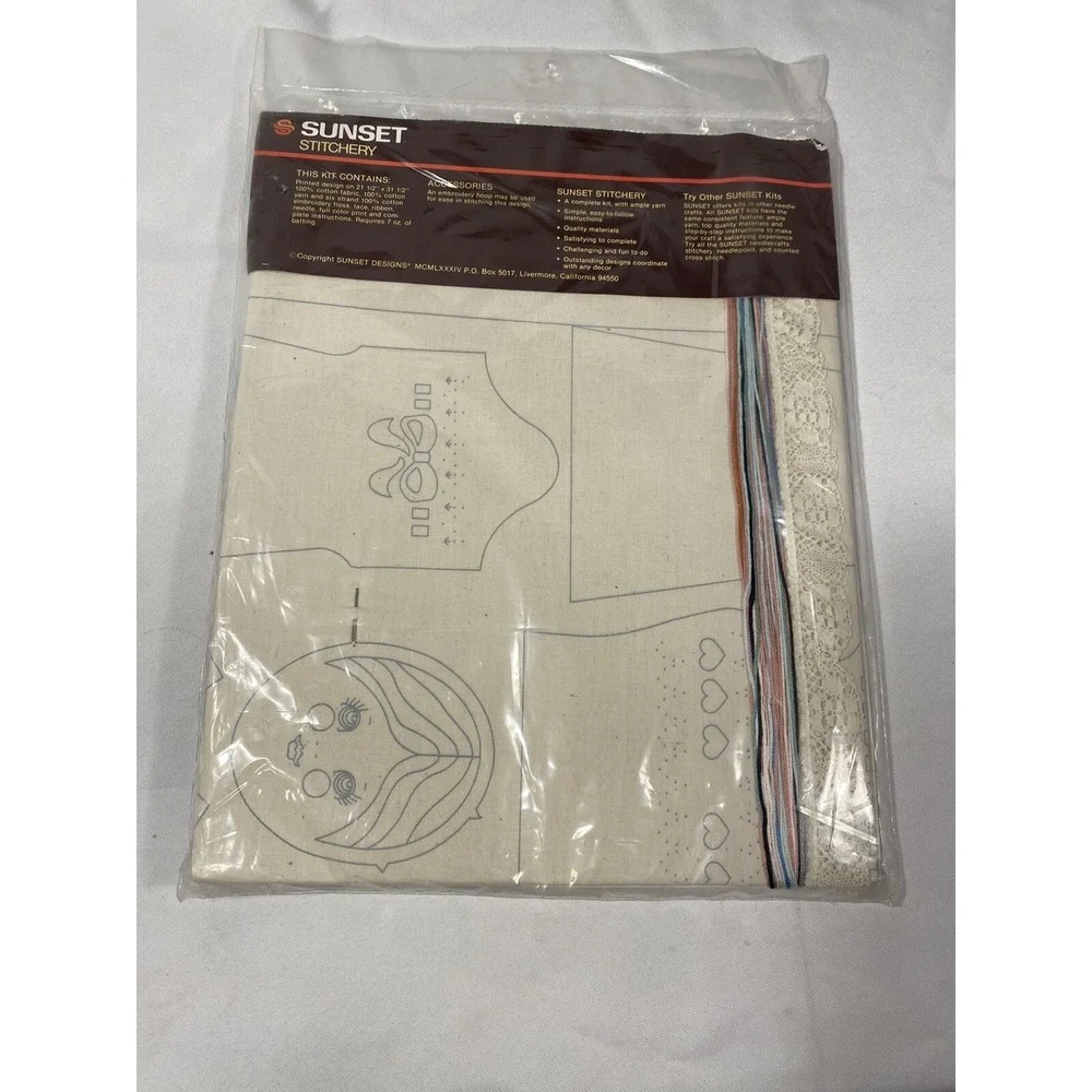 Sunset Stitchery kit emily candle